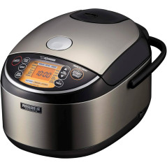 Panela Elétrica de Arroz Zojirushi NP-NWC18XB Aquecimento por Indução 10 Xícaras 1.8L 110V - Preto
