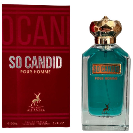 Perfume Maison Alhambra So Candid Pour Homme Eau de Parfum Masculino 100ML