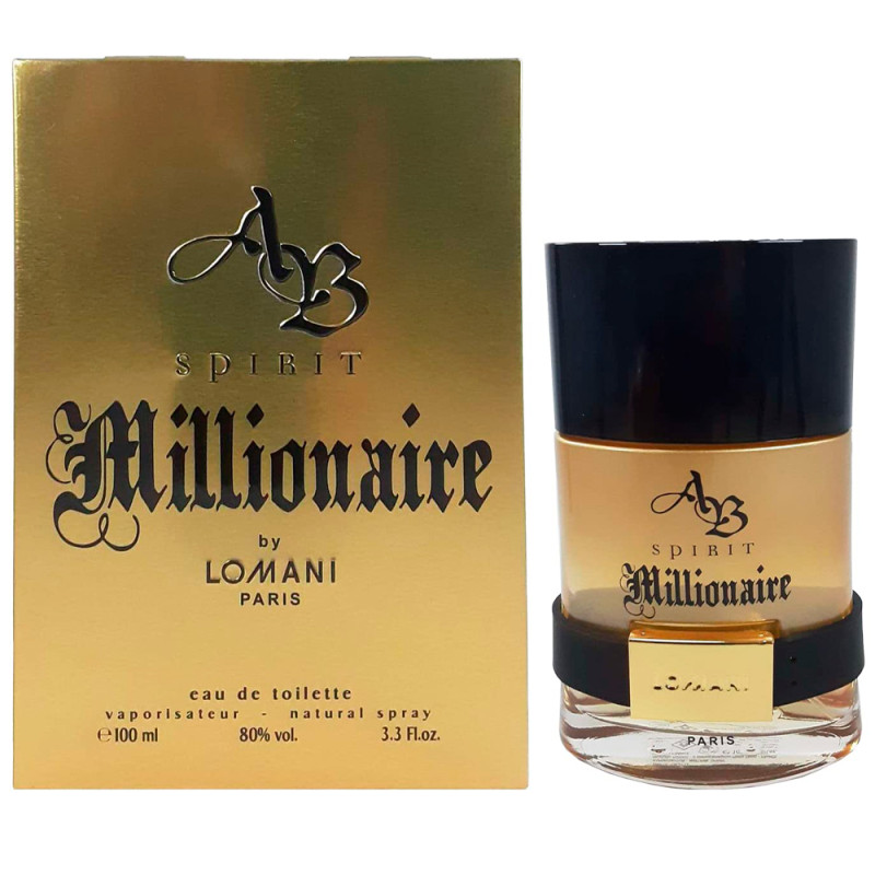 Perfume Lomani AB Spirit Millionare Gold Eau de Toilette Masculino 100ML