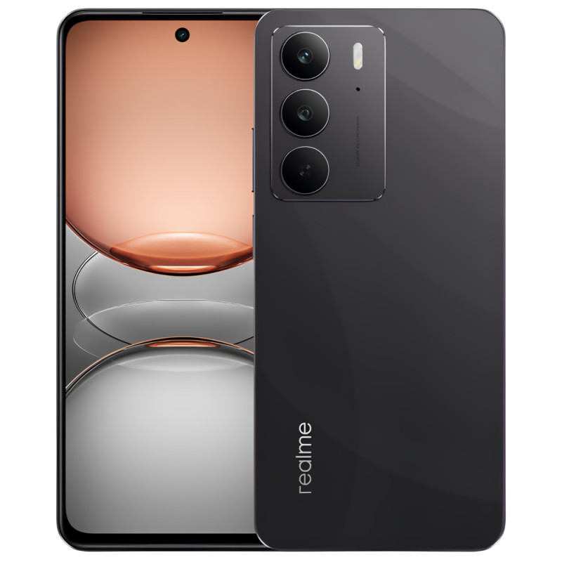 Smartphone realme C75 RMX3941(EUCIS) Dual SIM 8GB+256GB 6.72″ – Storm Black 631011004509
