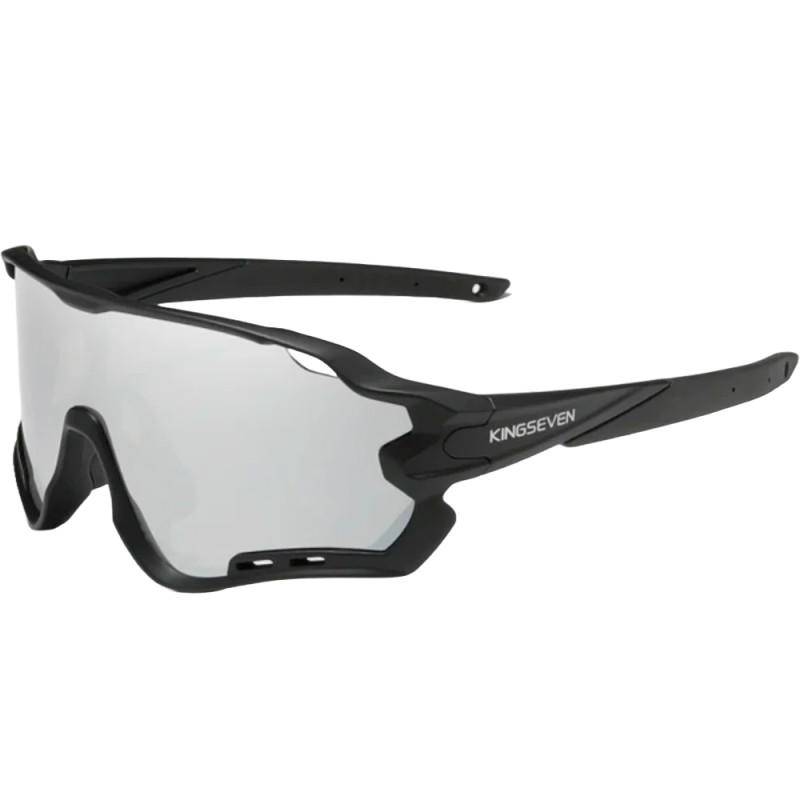 Óculos KINGSEVEN Unissex LS-911 Pro Sports Preto/Prata