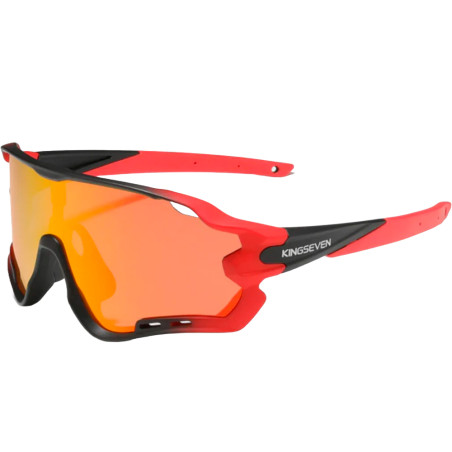 Óculos KINGSEVEN Unissex LS-911 Pro Sports Grandient Red