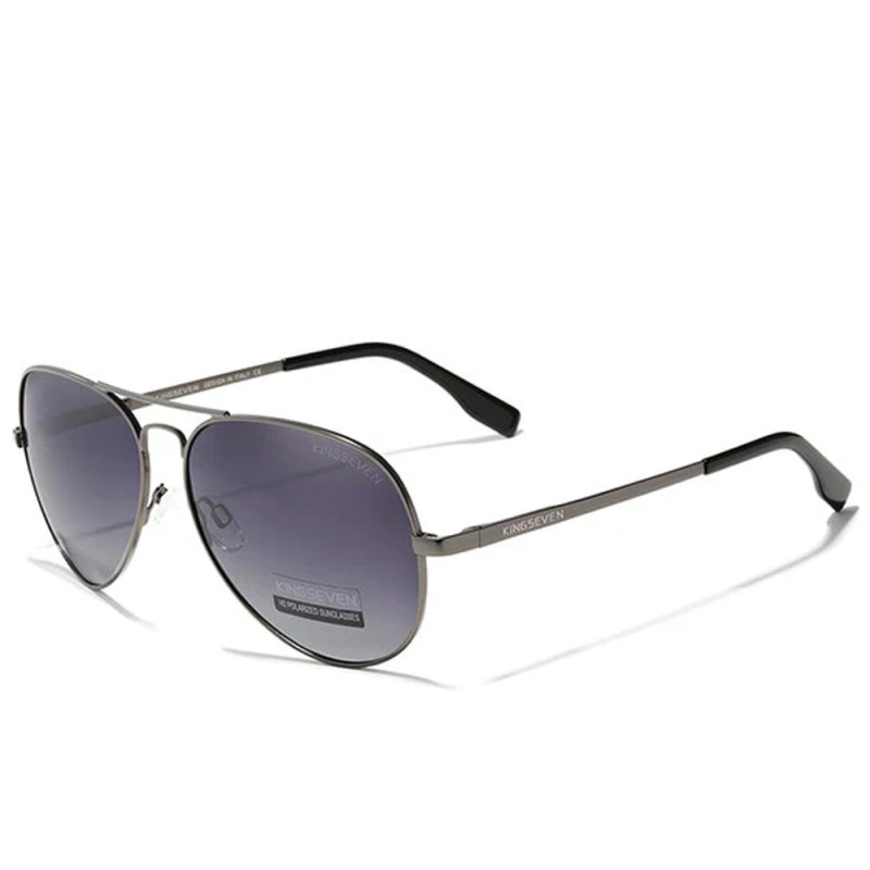 Óculos KINGSEVEN Unissex N7735 Aviator Gradient Cinza