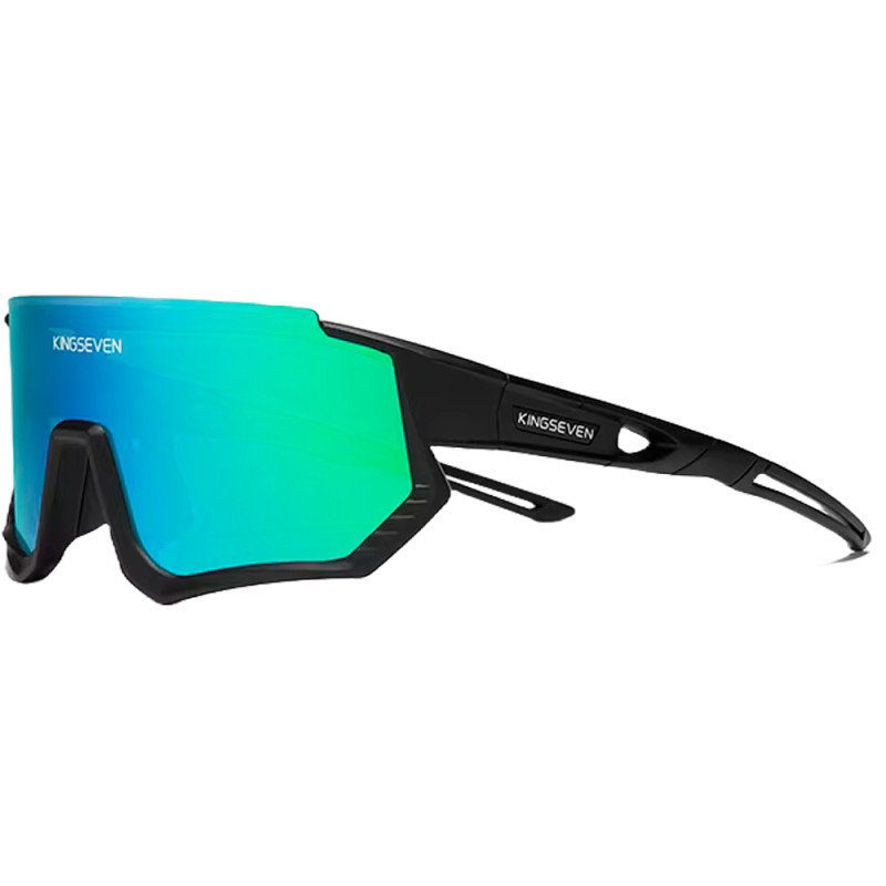 Óculos KINGSEVEN Unissex LS-910 Pro Googgles Preto/Verde