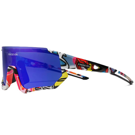 Óculos KINGSEVEN Unissex LS-910 Pro Googgles Limited/Blue