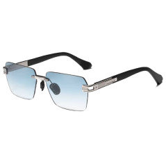 Óculos KINGSEVEN Masculino N722 Rimless Gradient/Blue