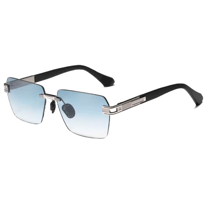 Óculos KINGSEVEN Masculino N722 Rimless Gradient/Blue