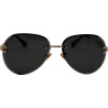 Óculos KINGSEVEN Feminino N802 Vintage Fashion Preto