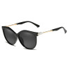 Óculos KINGSEVEN Feminino N7826 Cat Eye Preto