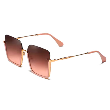 Óculos KINGSEVEN Feminino N808 Square Gradient Brown