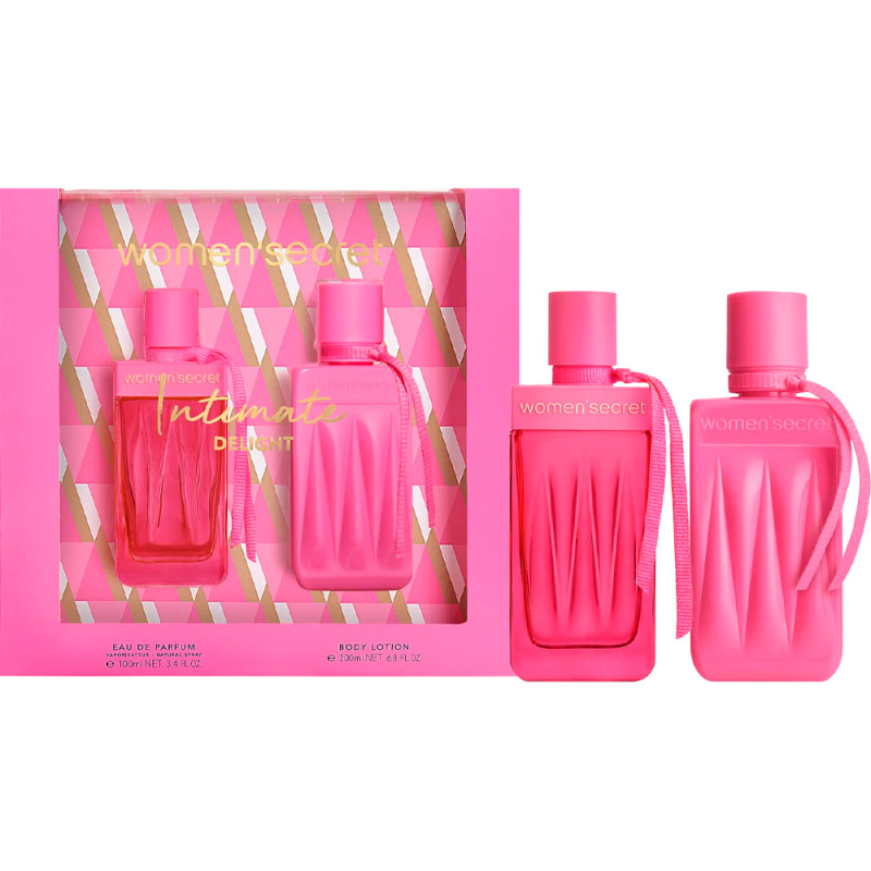 Perfume Women'secret Kit Set Intimate Delight EDP 100ML + Body Lotion  200ML