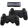 Console Game Stick X2+ 64GB +10000 Jogos 2 Controles - Preto