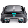 Robô de Limpeza para Piscina Aiper Robot Vacuum Surfer S1 Skimmer Bivolt Preto