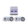 Console Super Mini Classic SN-03 821 Jogos 2 Controles Sem Fio - Cinza