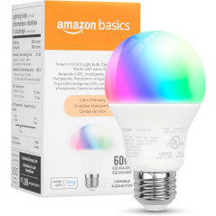 Lámpara Smart Amazon Basics A19 LED 9W (Equiv. 60W) 120V
