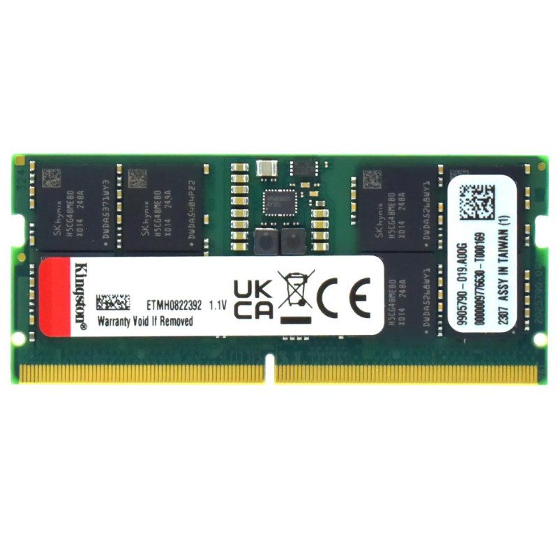 Memória Notebook Kingston DDR5 16GB 5600MHz KVR56S46BS8-16