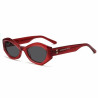 Óculos KINGSEVEN Feminino N157 Oval Vermelho