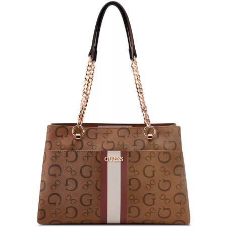 Bolsa Guess Brecken Satchel HG943206 Cocoa