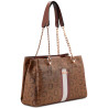 Bolsa Guess Brecken Satchel HG943206 Cocoa