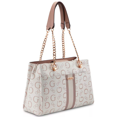 Bolsa Guess Brecken Satchel HG943206 - Rose