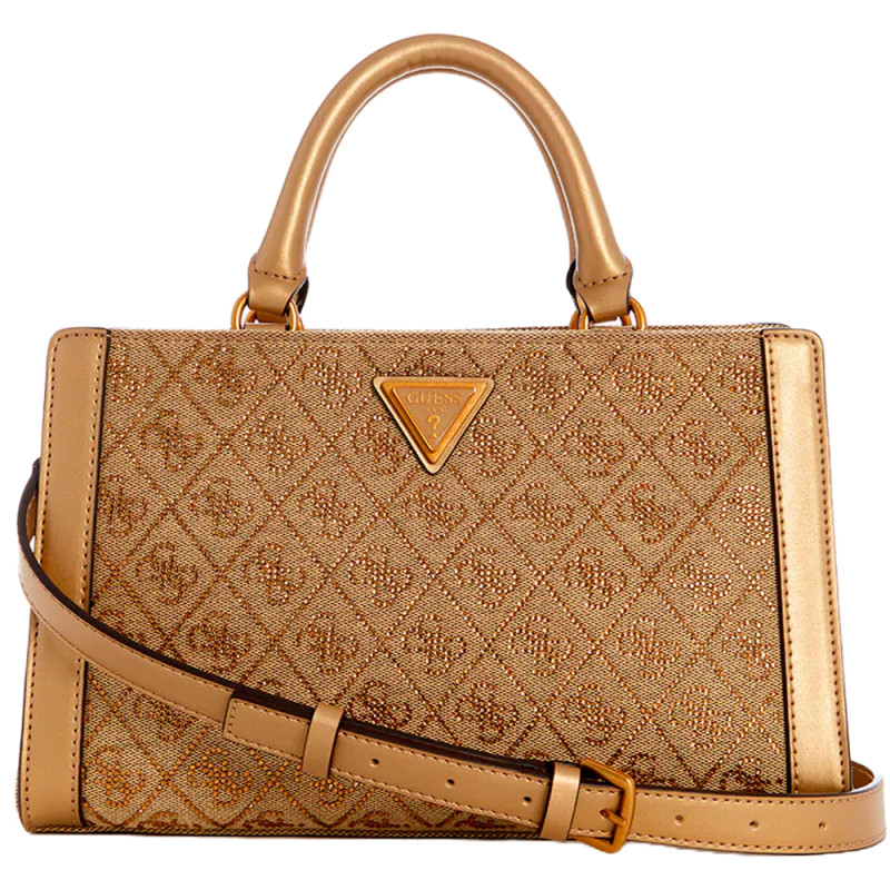 Bolsa Guess Dili Small EB933005 Latte Logo