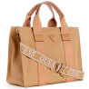 Bolsa Guess Canvas Small Tote Bag AG931922 Beige
