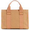 Bolsa Guess Canvas Small Tote Bag AG931922 Beige