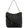 Bolsa Guess Meridian Hobo SG877802 Coal Logo