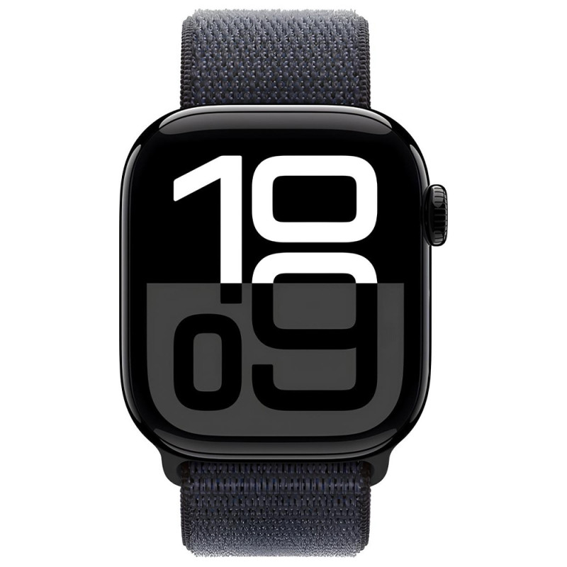 Apple Watch S10 42MM MWWG3LW/A GPS Aluminium Sport Loop - Jet Black Ink