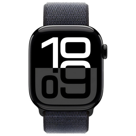 Apple Watch S10 42MM MWWG3LW/A GPS Aluminium Sport Loop - Jet Black Ink