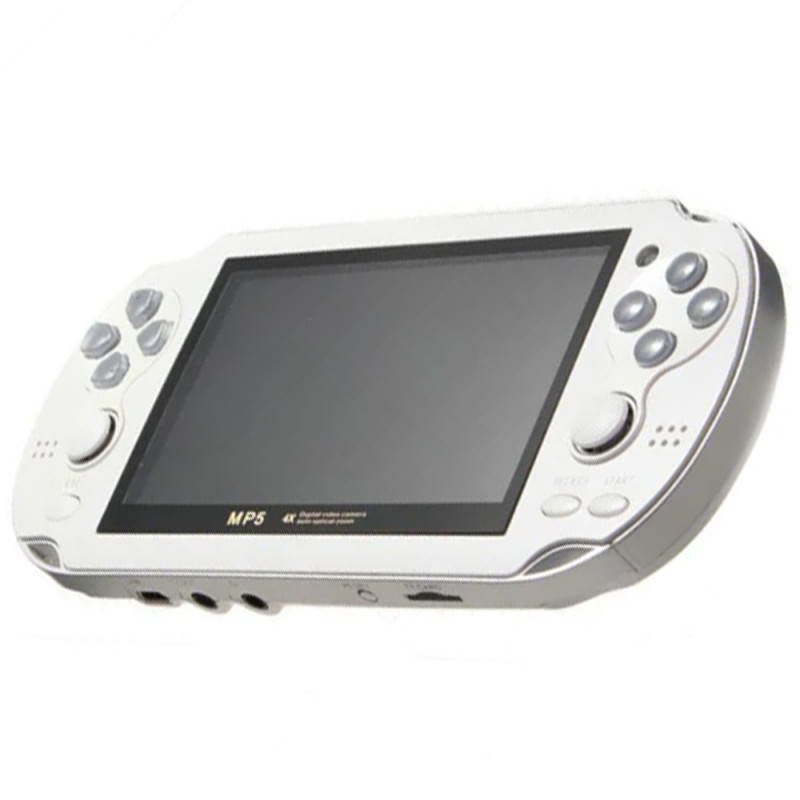 Console Portátil Game Player A3 4GB Tela 5” NES/SNES/GBA - Branco