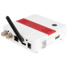 Receptor FTA Cinebox Fantasia Pro Wi-Fi - Branco/Vermelho
