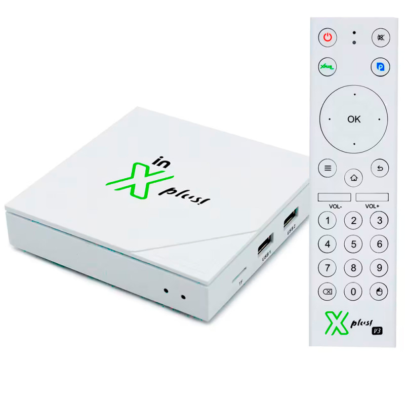 Receptor Interbras Xplus V3 8K 2GB/16GB IPTV Android 10