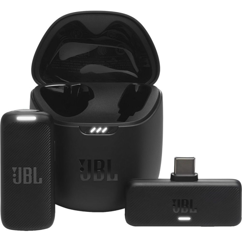 Microfone para Stream JBL Quantum Stream Wireless USB-C CLIP-ON