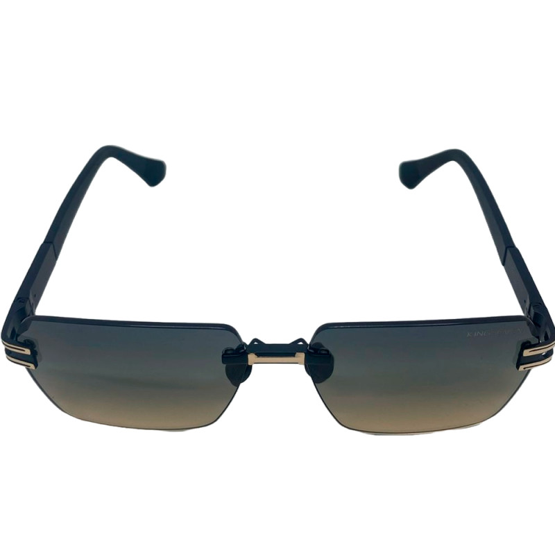 Óculos KINGSEVEN Masculino A722 Rimless Gradient/Brown