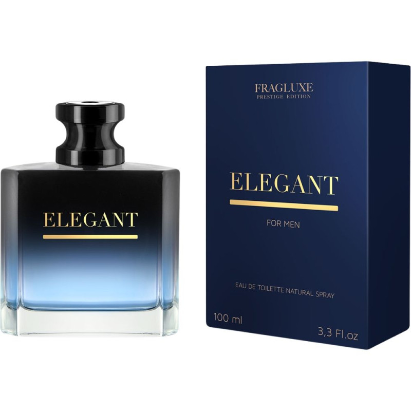 Eau de Toilette 100ML - Fragluxe Elegant for Men, Sophisticated