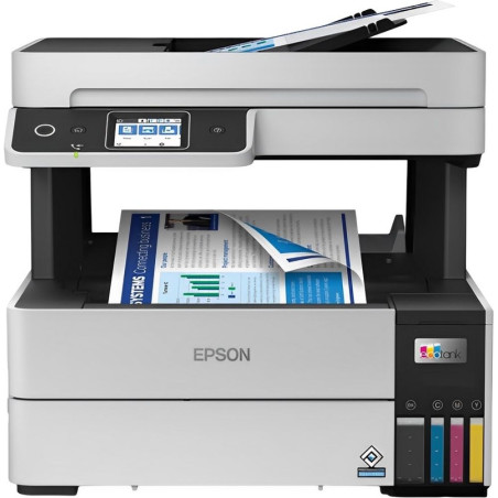 Impressora Epson EcoTank L6490 4X1 I/S/C/F Wireless Bivolt - Branco