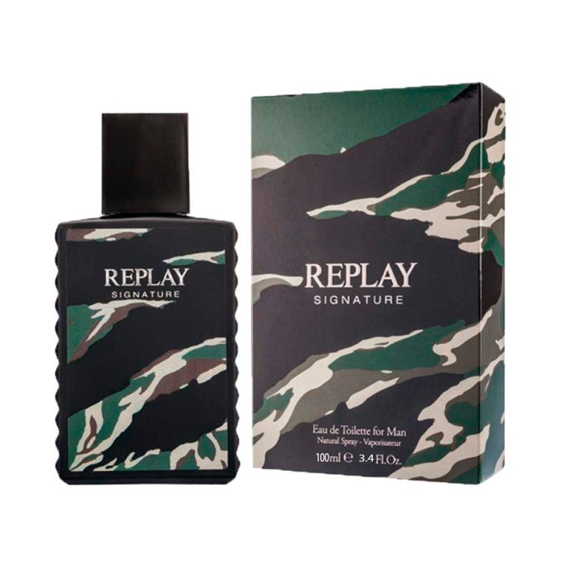 Replay Signature Eau de Toilette for Men - 100ML Fragrance