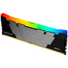Memória Kingston DDR4 8GB 3200MHz Black RGB Fury Renegade RGB - KF432C16RB2/8