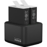Carregador Duplo de Bateria GoPro + Bateria para HERO 9/10 - ADDBD-211-VT