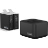 Carregador Duplo de Bateria GoPro + Bateria para HERO 9/10 - ADDBD-211-VT