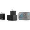 Carregador Duplo de Bateria GoPro + Bateria para HERO 9/10 - ADDBD-211-VT