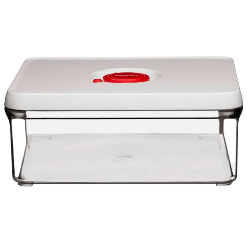 Pote 4.3L Cuisinart REC145R Retangular Borda Vermelha