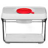 Pote para Alimentos Cuisinart  REC32R Retangular Borda Vermelha 1L