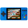 Console Portátil Game Boy Game Box K8 Plus + Controle 500 Jogos Tela 3.0 - Azul