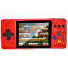 Console Portátil Game Boy Game Box K8 Plus + Controle 500 Jogos Tela 3.0 - Vermelho