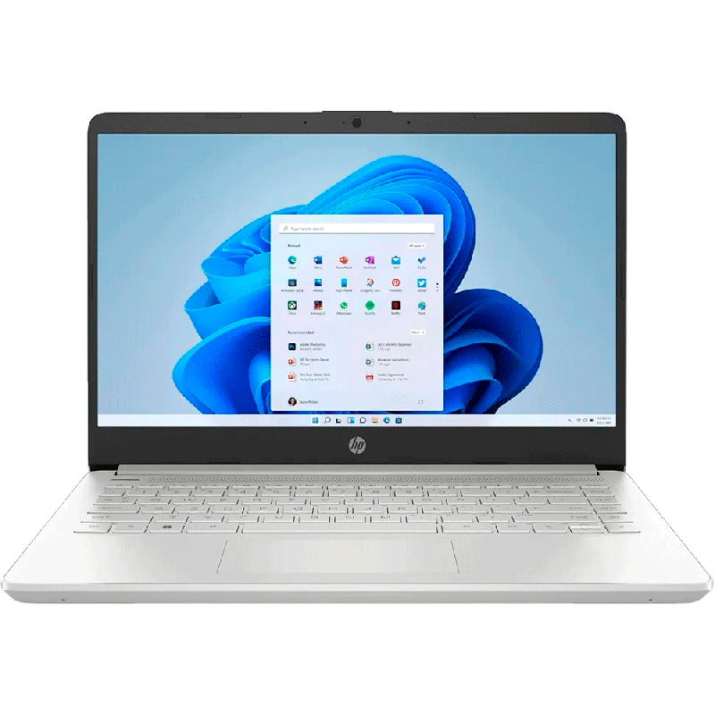 Notebook HP 14-DQ6011DX Intel N150/14”/4GB/128GB SSD - Prata