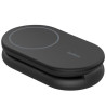 Carregador Wireless Belkin WIZ028VFBK 2-IN-1 15W Boostcharge Magsafe Qi2 - Preto