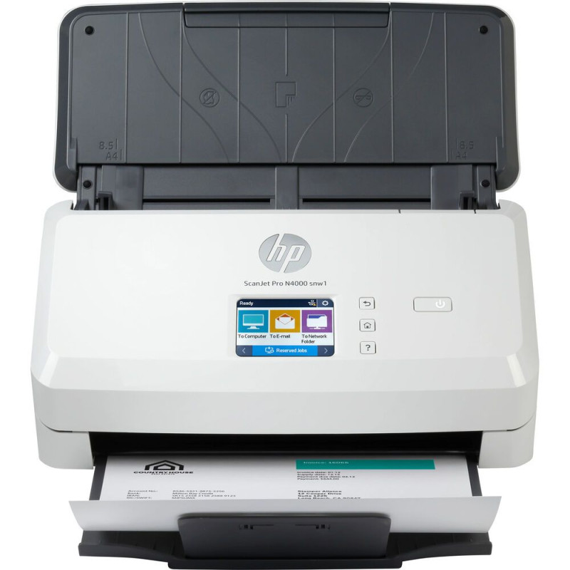 Scanner HP ScanJet Pro N4000 snw1 USB/Rede/Wi-Fi