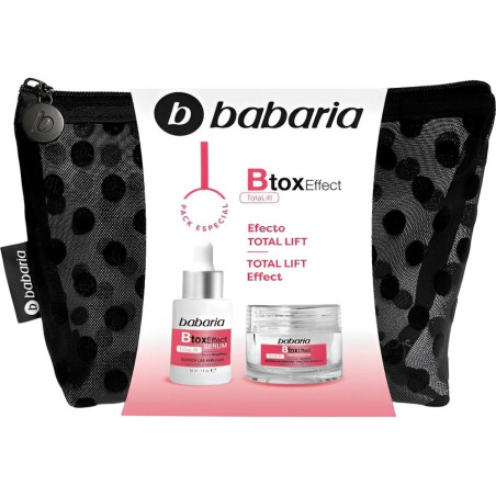 Babaria Botox Effect Total Lift - Serum & Facial Cream Set